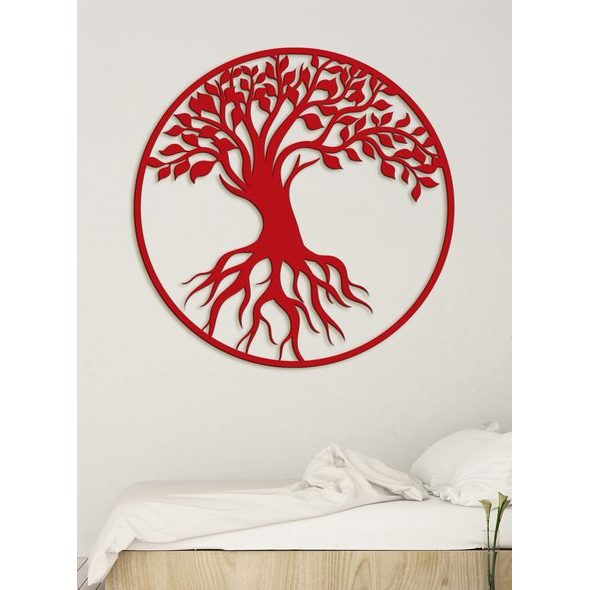 Dřevěný strom života Wind