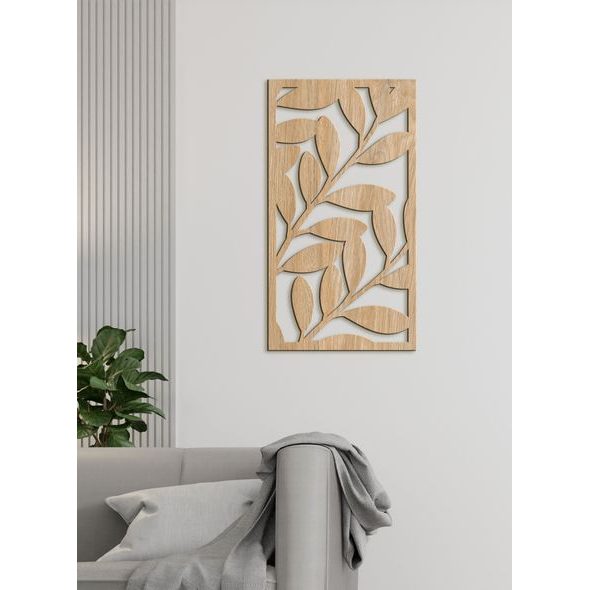 Romantický dřevěný obraz Boho Flower