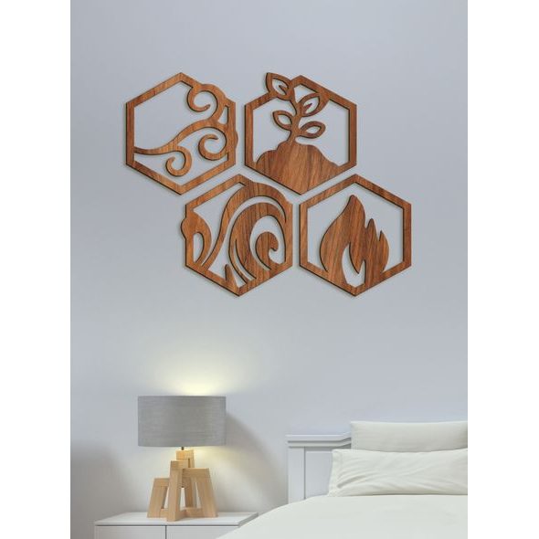 Moderní malba Čtyři živly