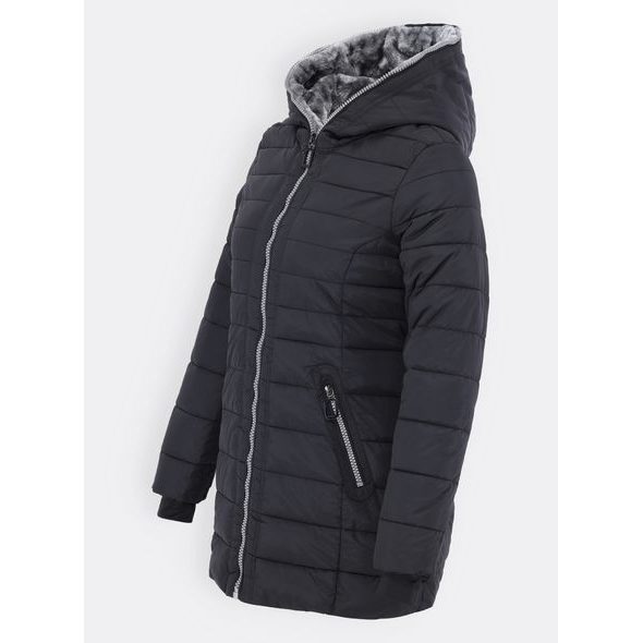 Dámská prošívaná bunda černá
