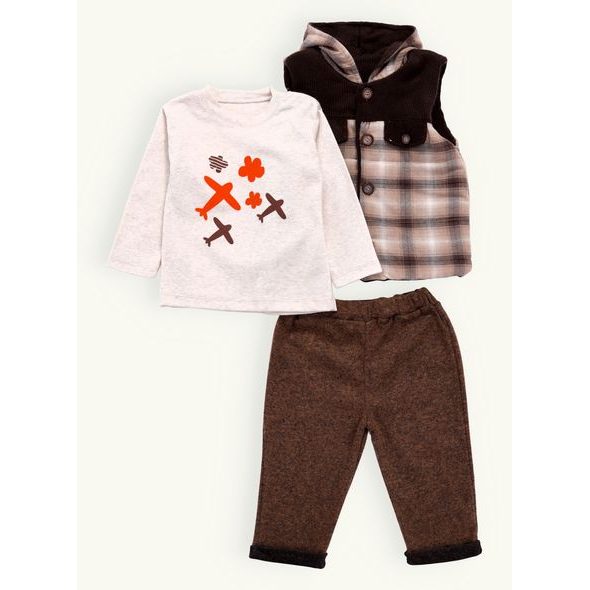 Dětská souprava MYSLIVEC hnědá