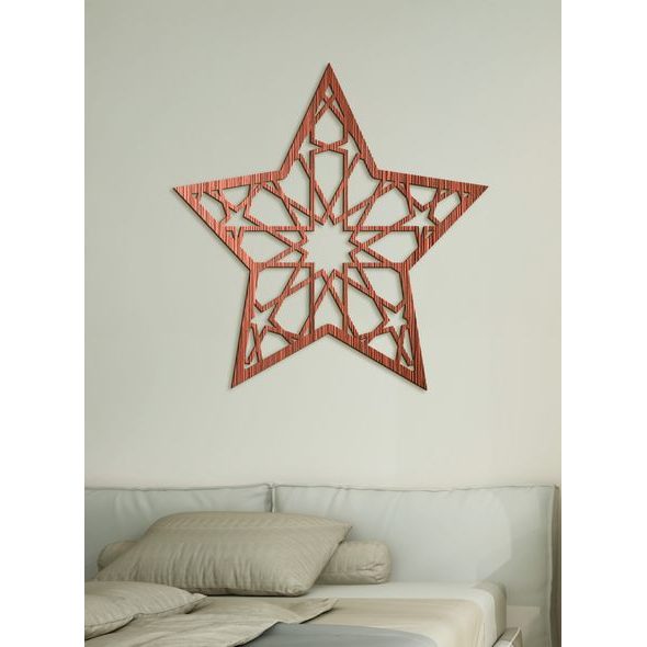 Dřevěný obraz Hvězda plná elegance