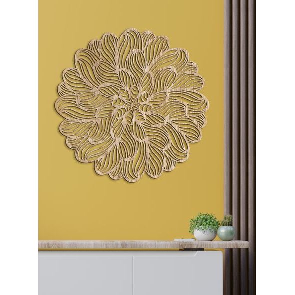 Mandala na stěně LUXUS