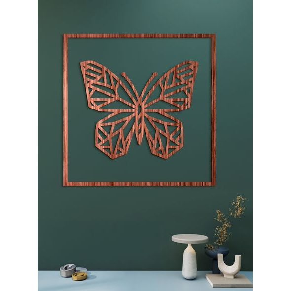 Drevený obraz Motýľ