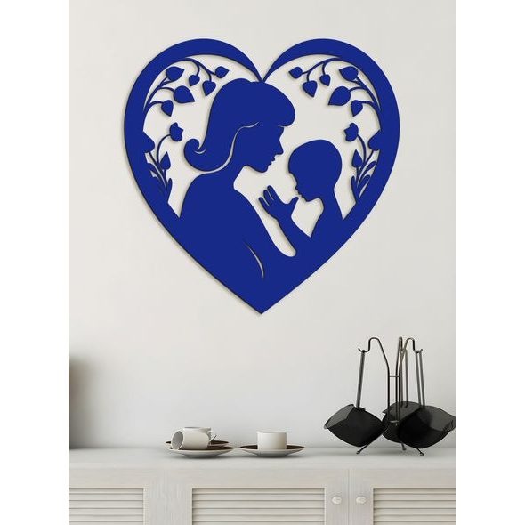 Dřevěný obraz Matka a dítě