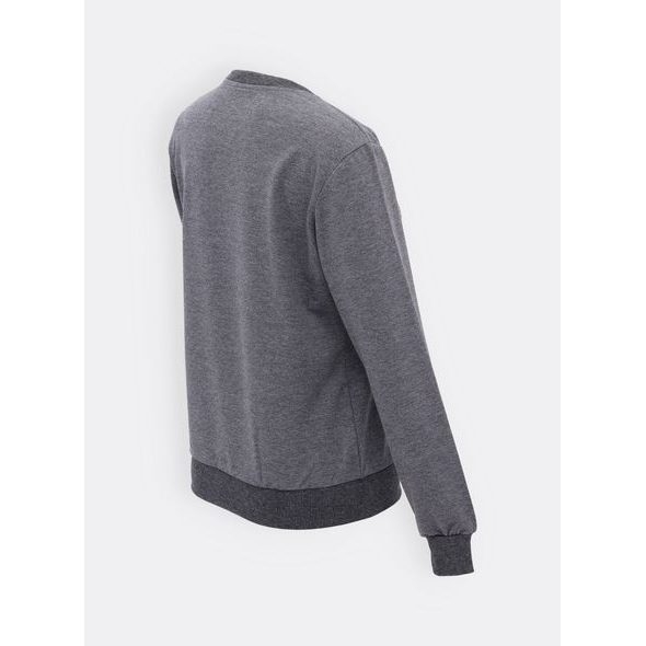 Dámská mikina bez kapuce grafitová