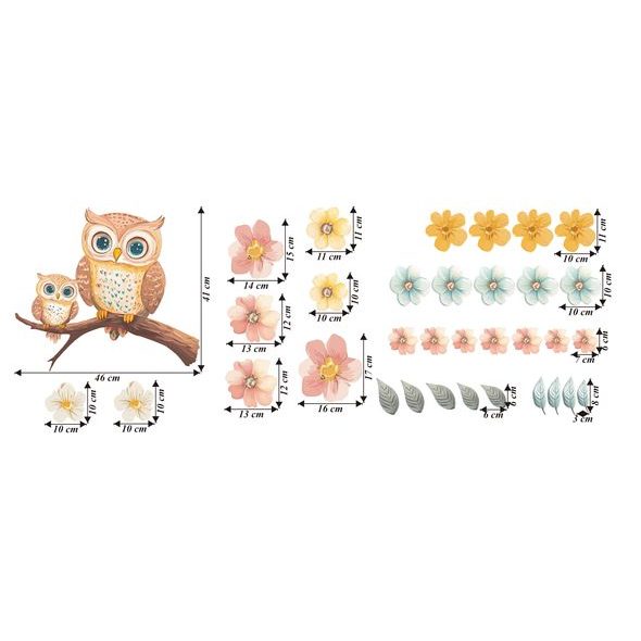 Múdra sova medzi kvetmi