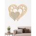 Dřevěný nástěnný obraz Srdce