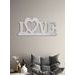 Drevený nápis "LOVE"
