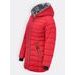 Dámská prošívaná bunda červená
