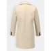 Dámský kabát smotanový