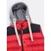 Pánská prošívaná vesta červená