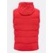 Pánska prešívaná vesta červená