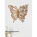 Dřevěný obraz na zeď Motýl