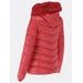 Dámska prešívaná zimná bunda červená