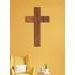 Dřevěná nástěnná dekorace Kříž