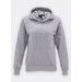 Dámska mikina s kapucňou sivá