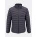 Pánská prošívaná bunda grafitova