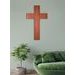 Dřevěná nástěnná dekorace Kříž