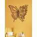 Dřevěný obraz na zeď Motýl