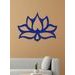 Dřevěný nástěnný obraz Flower LOTOS