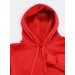 Dámská sportovní mikina s kapucí červená