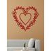 Romantický obraz na stenu HEART