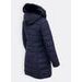Dámská zimní prošívaná bunda tmavě modrá