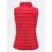 Dámska krátka prešívaná vesta červená