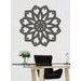 Moderní dřevěná mandala Kouzlo květiny