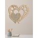 Dřevěný nástěnný obraz Srdce