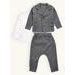 Dětská souprava OBLEK šedá