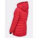 Dámská prošívaná bunda červená