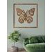 Drevený obraz Motýľ