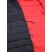 Dámská oboustranná bunda červeno-černá