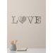 Drevený nápis "LOVE"