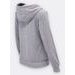 Dámska mikina s kapucňou sivá
