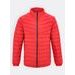 Pánská prošívaná bunda červená