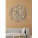 Dřevěná mandala na zeď BLOOM