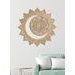 Drevene mandala MOON