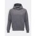 Pánská mikina s kapucí a klokaní kapsou grafitová