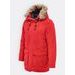 Pánská zimní bunda červená