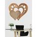 Dřevěný nástěnný obraz Srdce