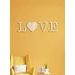 Drevený nápis "LOVE"