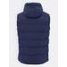 Pánská prošívaná vesta tmavě modrá