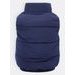 Dámska krátka prešívaná vesta tmavomodrá