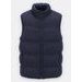 Pánská prošívaná vesta tmavě modrá