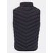 Pánská prošívaná vesta bez kapuce černá
