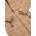 Dámská prošívaná bunda béžová