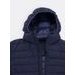 Pánska prešívaná bunda tmavomodrá